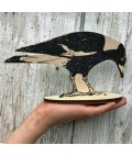 Bridget Farmer | Standing Bird Ornament | Australian Magpie